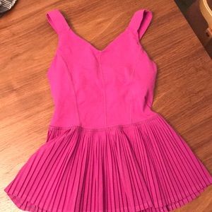 Lulu lemon pleated sports bra top